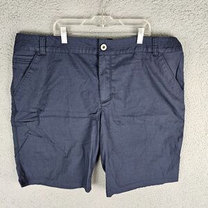 Kuhl Shorts Mens 40 Blue Resistor Chino Stretch Cotton Nylon UPF 50+